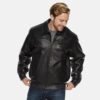 Lambskin Bomber Leather Jacket