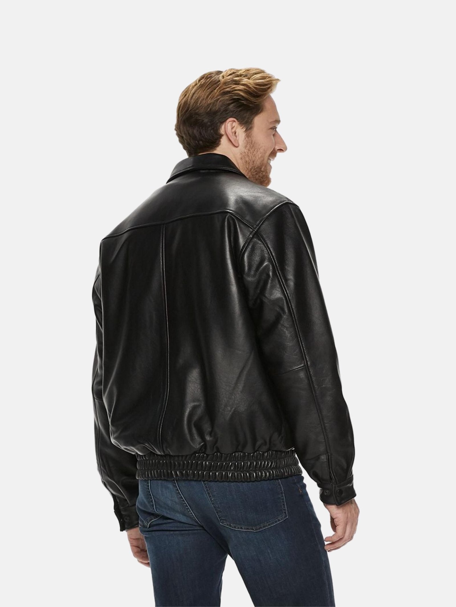 Lambskin Bomber Leather Jacket 1