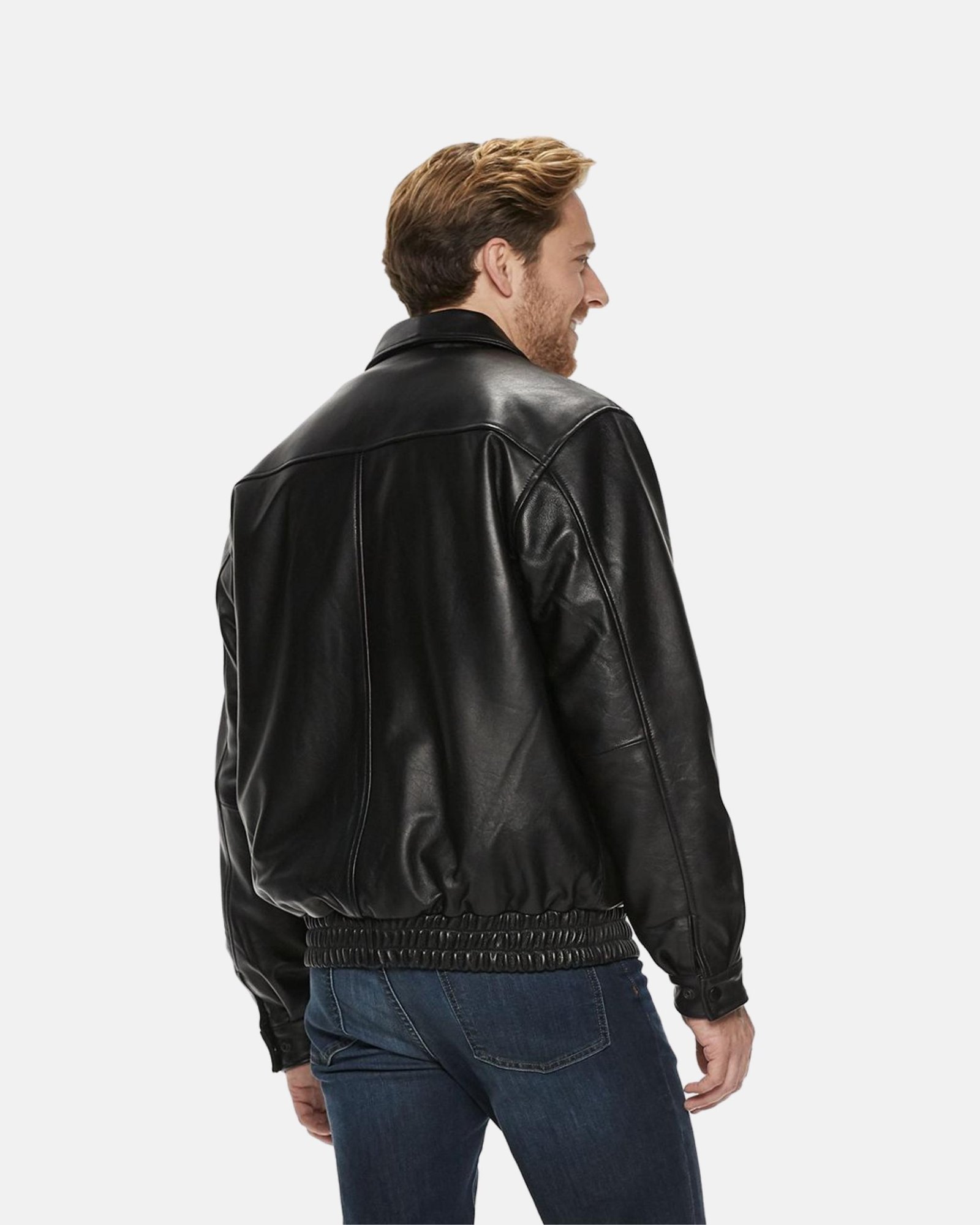 Lambskin Bomber Leather Jacket 1