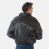 Classic Black Bomber Leather Jacket 1