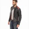 Best Racer Black Red New Leather Jacket 2