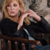 yellowstone-Beth-dutton-black-biker-leather-jacket