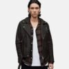 Brown Line Biker Jacket (1)