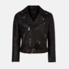 Brown Line Biker Jacket (4)