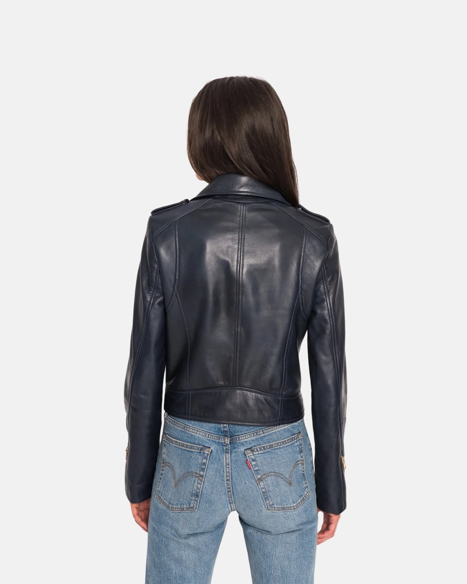D-Blue Women’s Biker Jacket 2