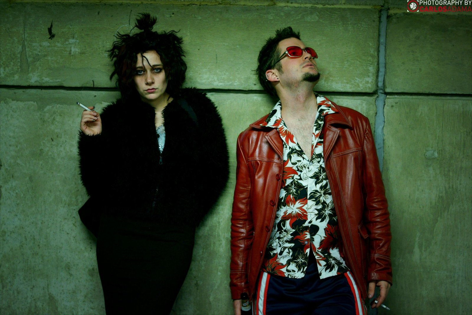 Fight Club Cosplay Look Buy Durden Jacket From Leather Moto