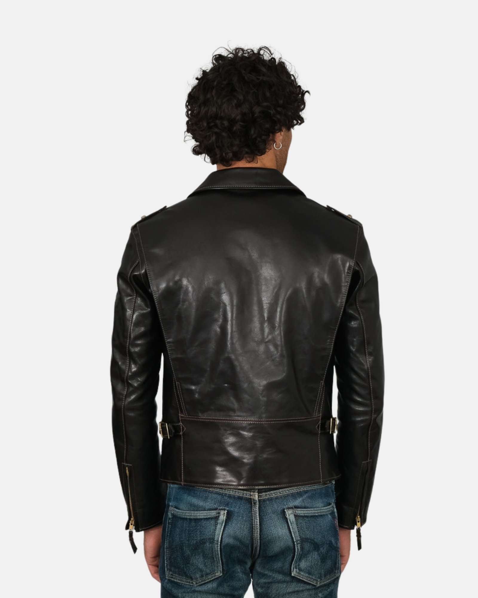Glodline Double Rider Leather Jacket 1