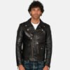 Glodline Double Rider Leather Jacket