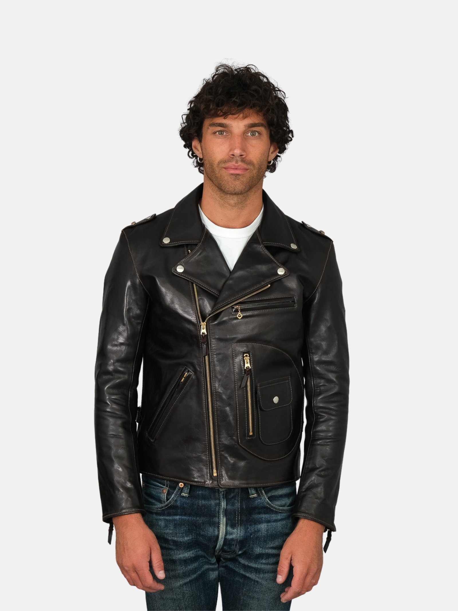 Glodline Double Rider Leather Jacket