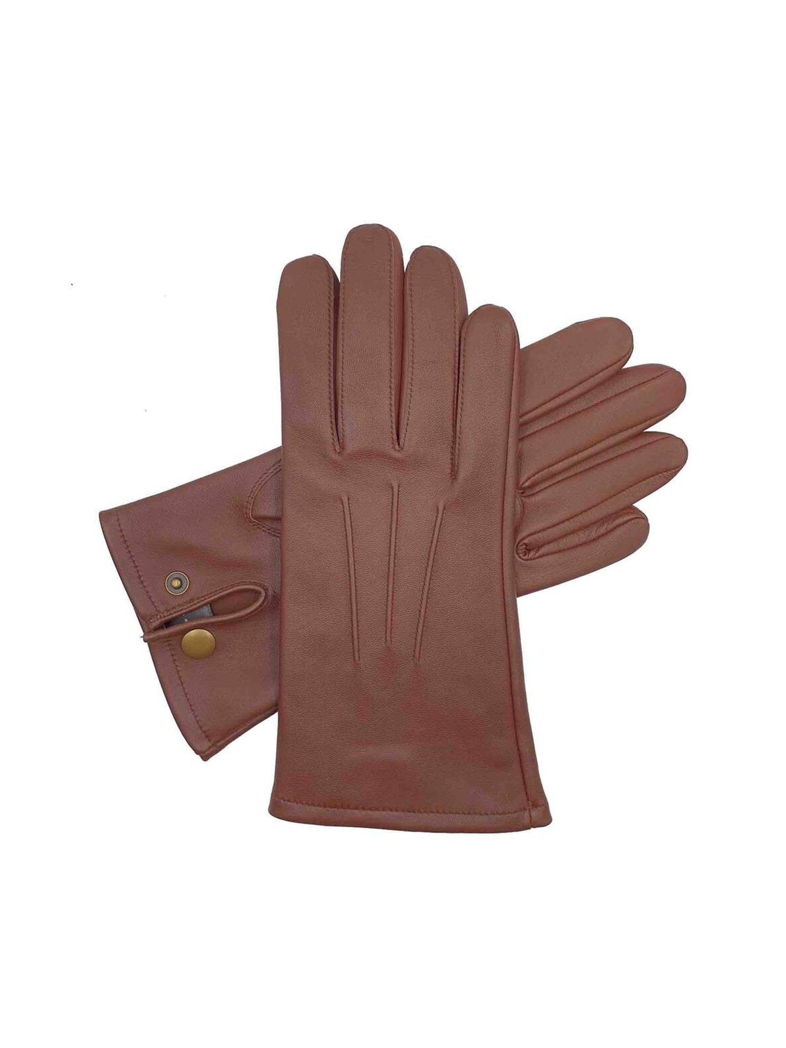 Glove-Brown-Leather-Moto 1