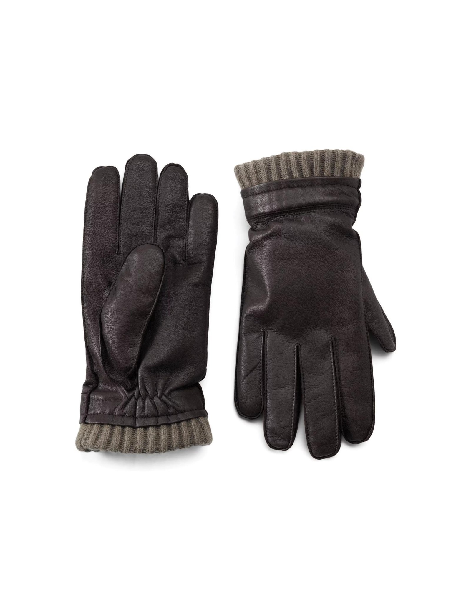 Goatskin Winter Leather Gloves Leather Moto