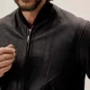 Hand-Cut Bomber Jacket