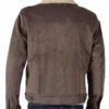 This John Dutton Wears a Corduroy Shearling Collar Jacket in the Yellowstone Tv Show