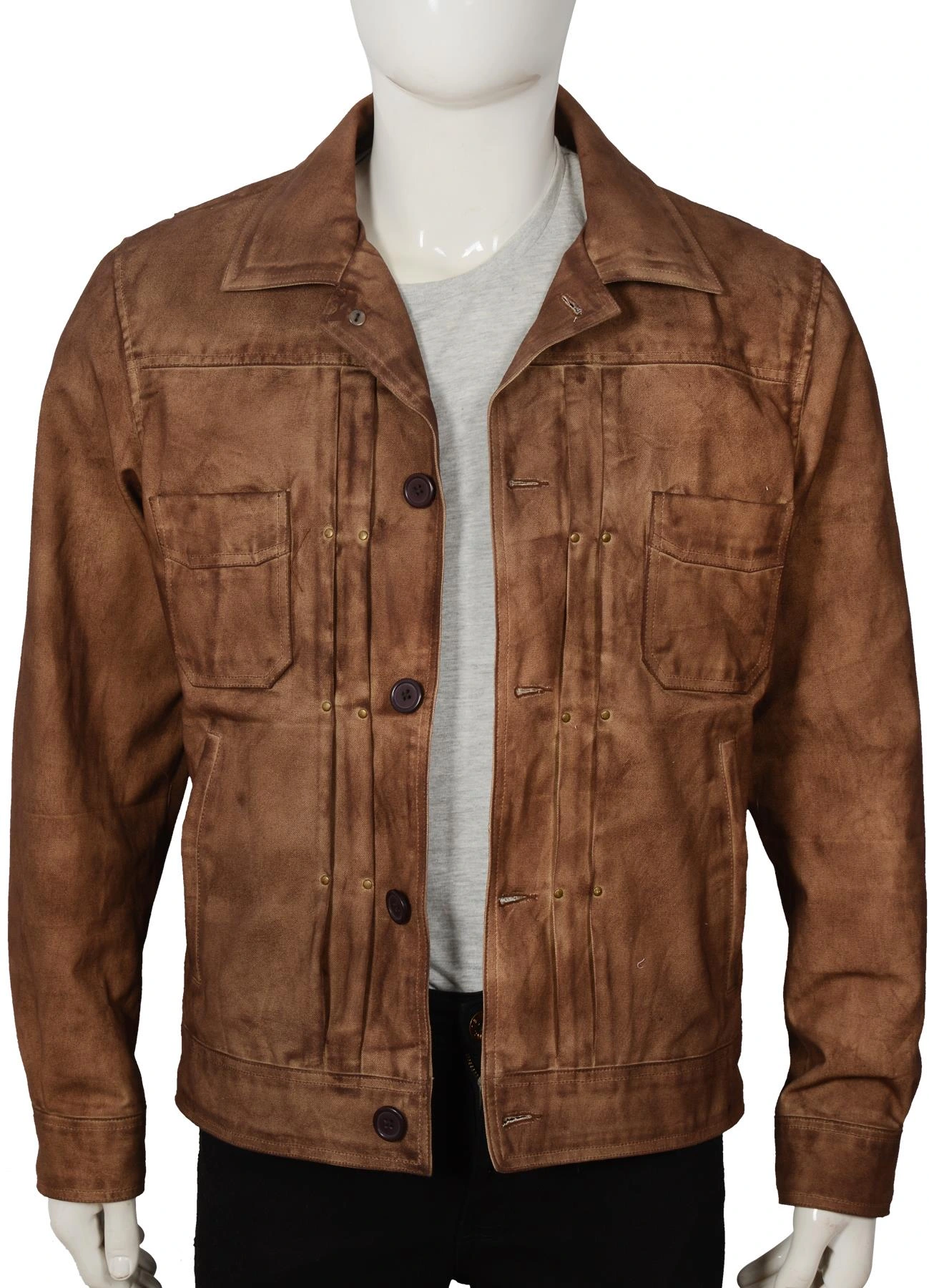 Kayce Dutton Waxed Cotton Jacket Yellowstone - Leathermoto