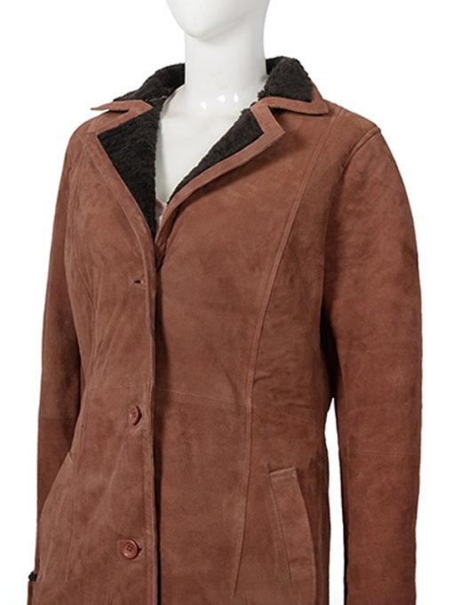 Kelsey-Chow-Yellowstone-Suede-Leather-Coat