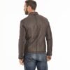Leo Men's Leather Trucker Jacket 5