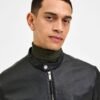 Men's Cafe Racer Jacket | Leather Moto
