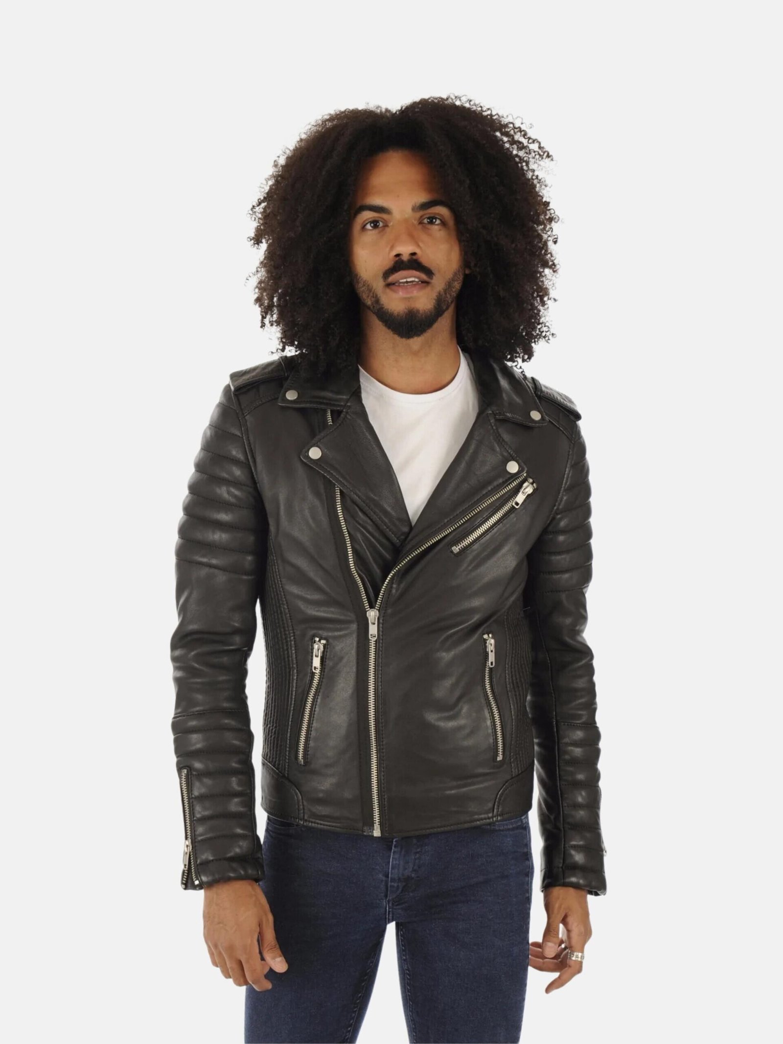Talon Biker Leather Jacket