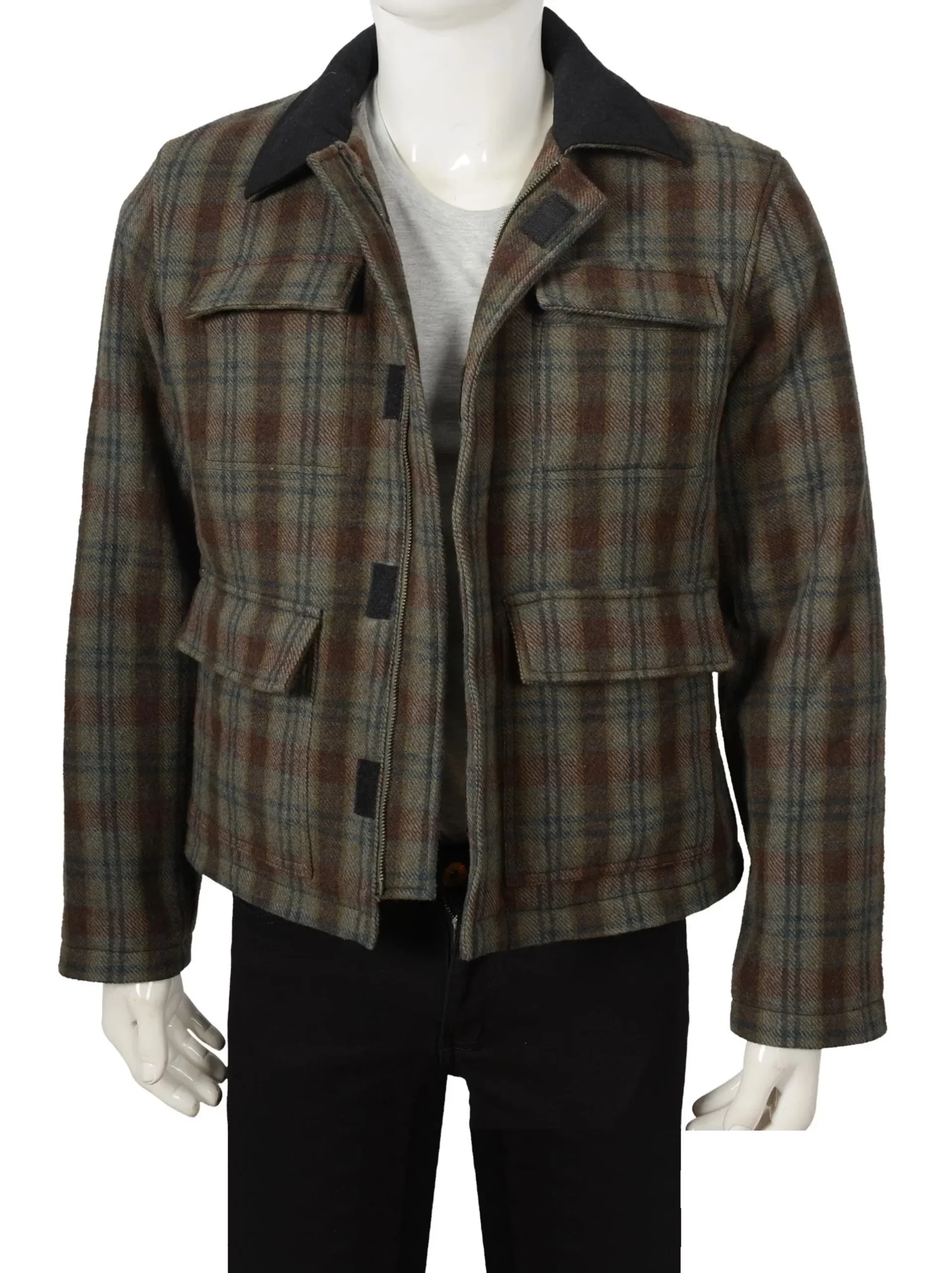Yellowstone John Dutton Plaid Jacket