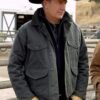 this john dutton wear a black cotton jacket