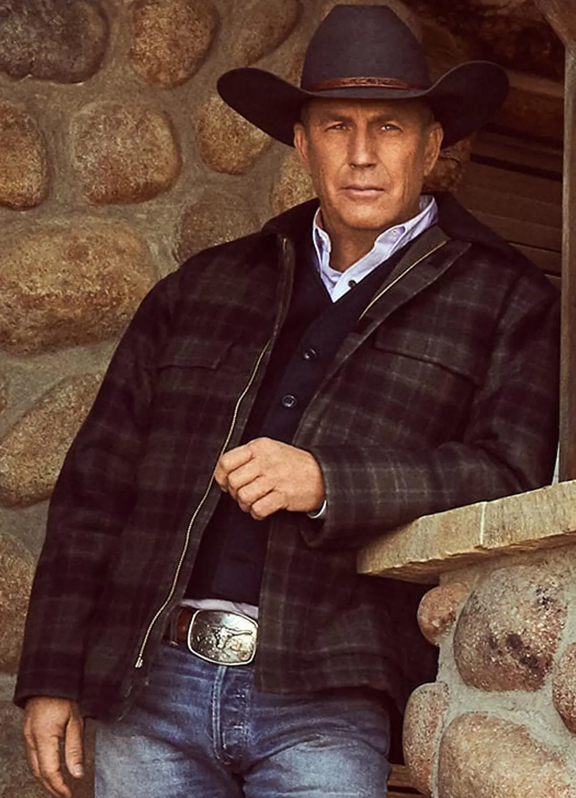 yellowstone-kevin-costner-john-dutton-plaid-jacket