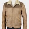 yellowstone-shearling-collar-buff-suede-leather-jacket-Yellowstone-apparels-Leather-moto