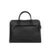 Black Leather Document Carry Bag Cowhide (1)