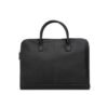 Black Leather Document Carry Bag Cowhide (1)