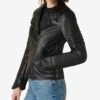 Black-Quilted-Women-Biker-Leather-Jacket