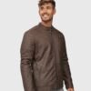 Brown Fox Real Sheepskin Leather Jacket 3