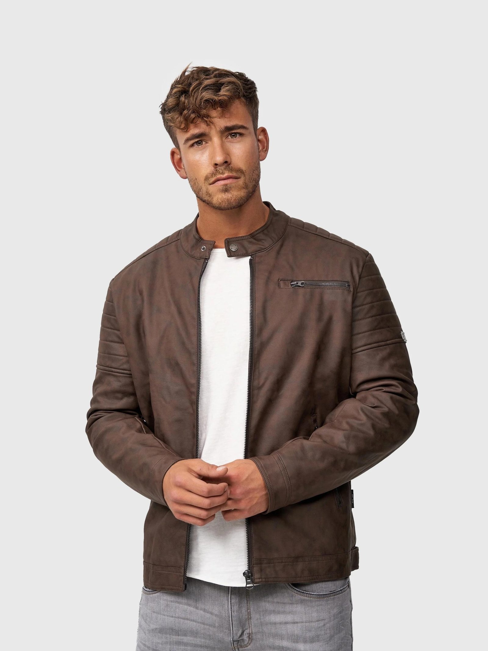 Brown Fox Real Sheepskin Leather Jacket 3