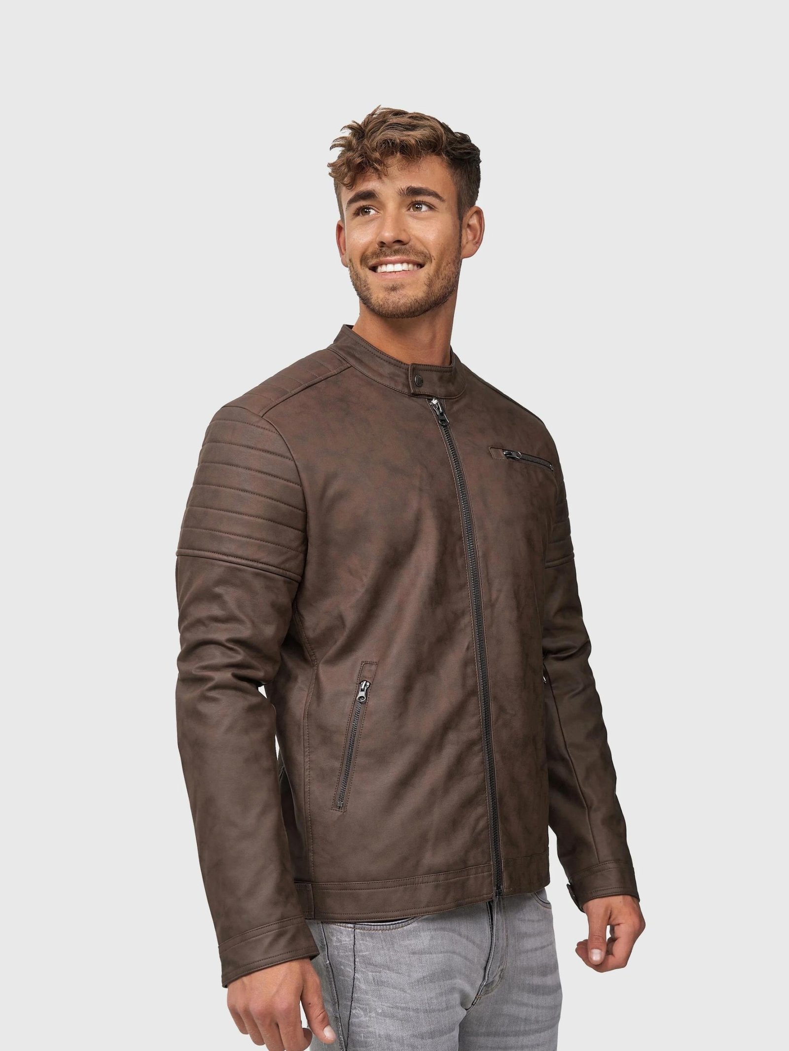 Brown Fox Real Sheepskin Leather Jacket 3