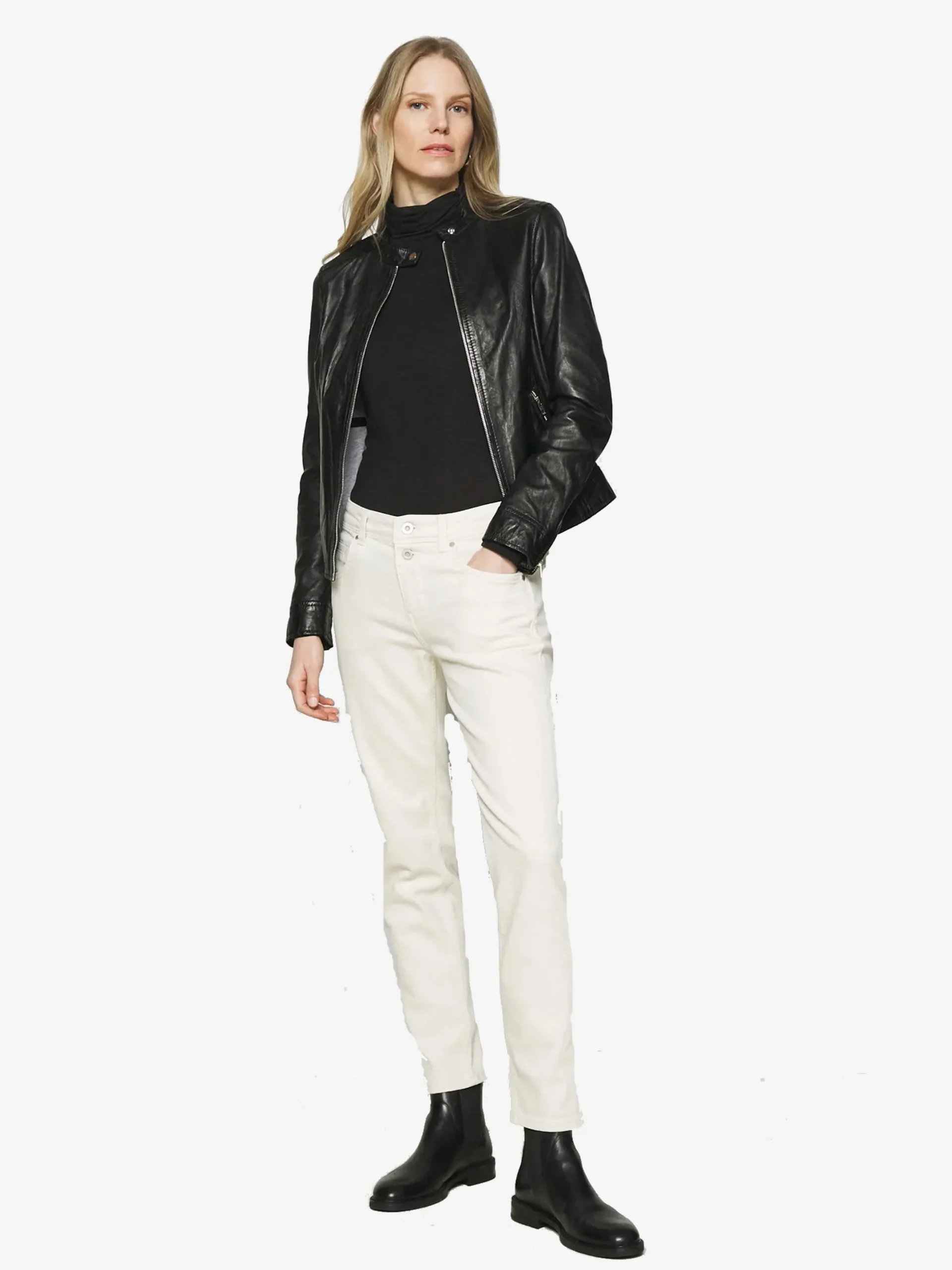Khole-Womens-Black-Leather-Racer-Jacket