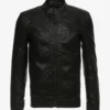 Leather-Cafe-Racer-Black-Jacket