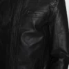 Leather-Cafe-Racer-Black-Jacket