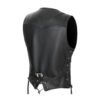 Leather Moto men Leather Vest