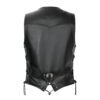 Leather Moto men Leather Vest