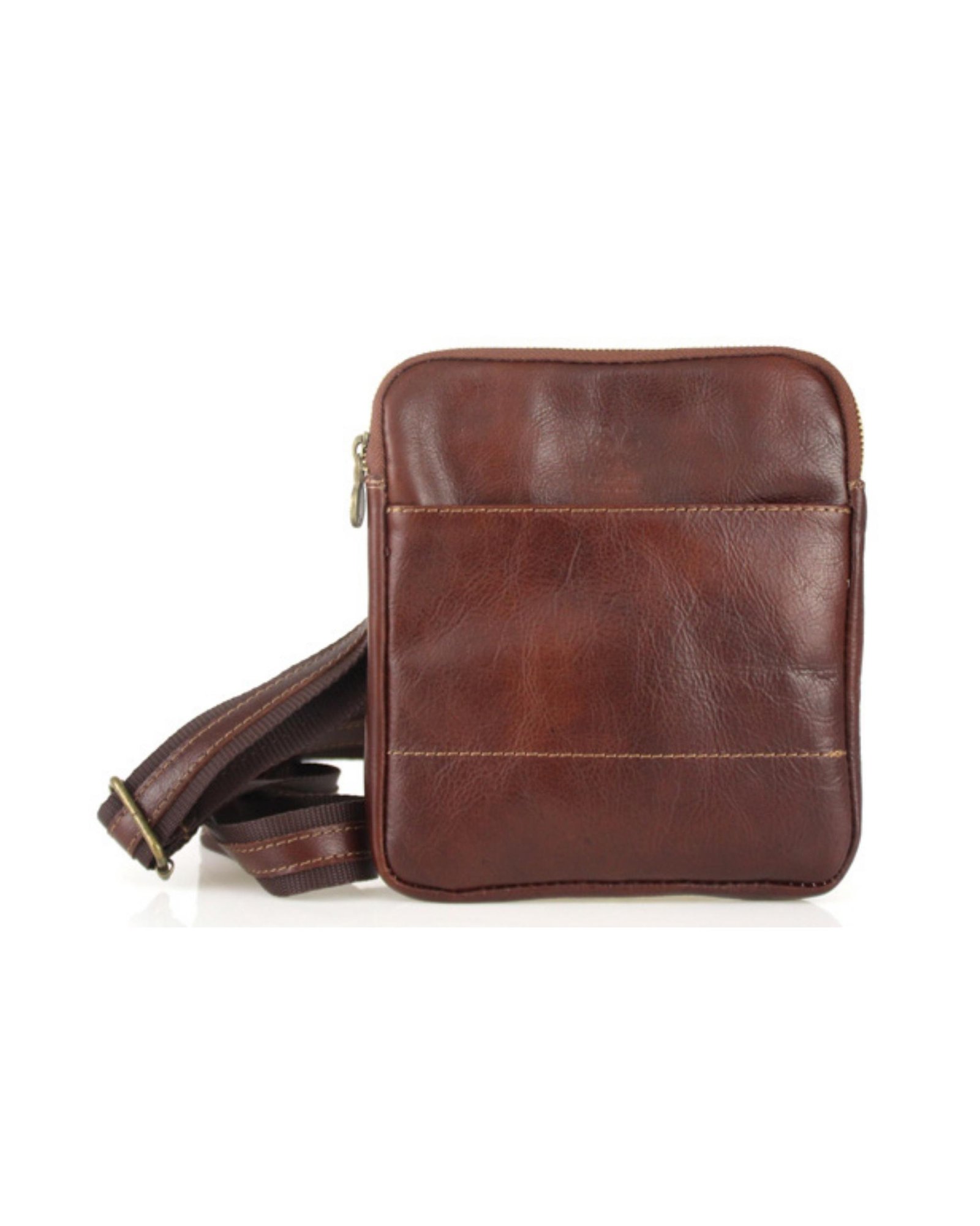 Real Leather Brown Bag