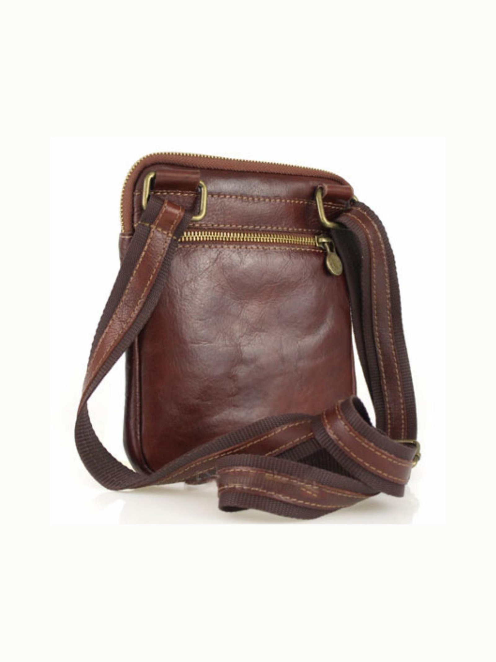Real Leather Brown Bag