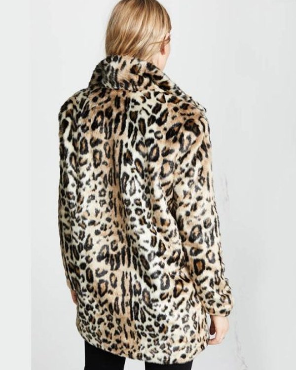 Yellowstone Beth Dutton Cheetah Print Coat