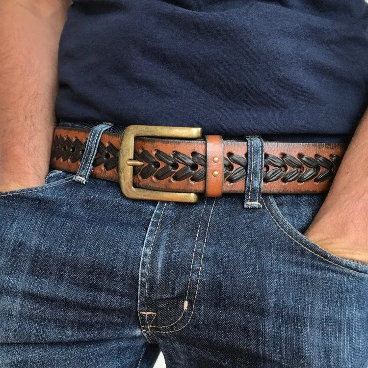 biker-leather-Belts-for-men-and-women