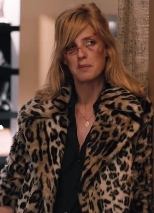 Yellowstone Beth Dutton Cheetah Print Coat
