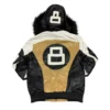 Robert Phillipe 8 Ball Jacket With Fur Hood