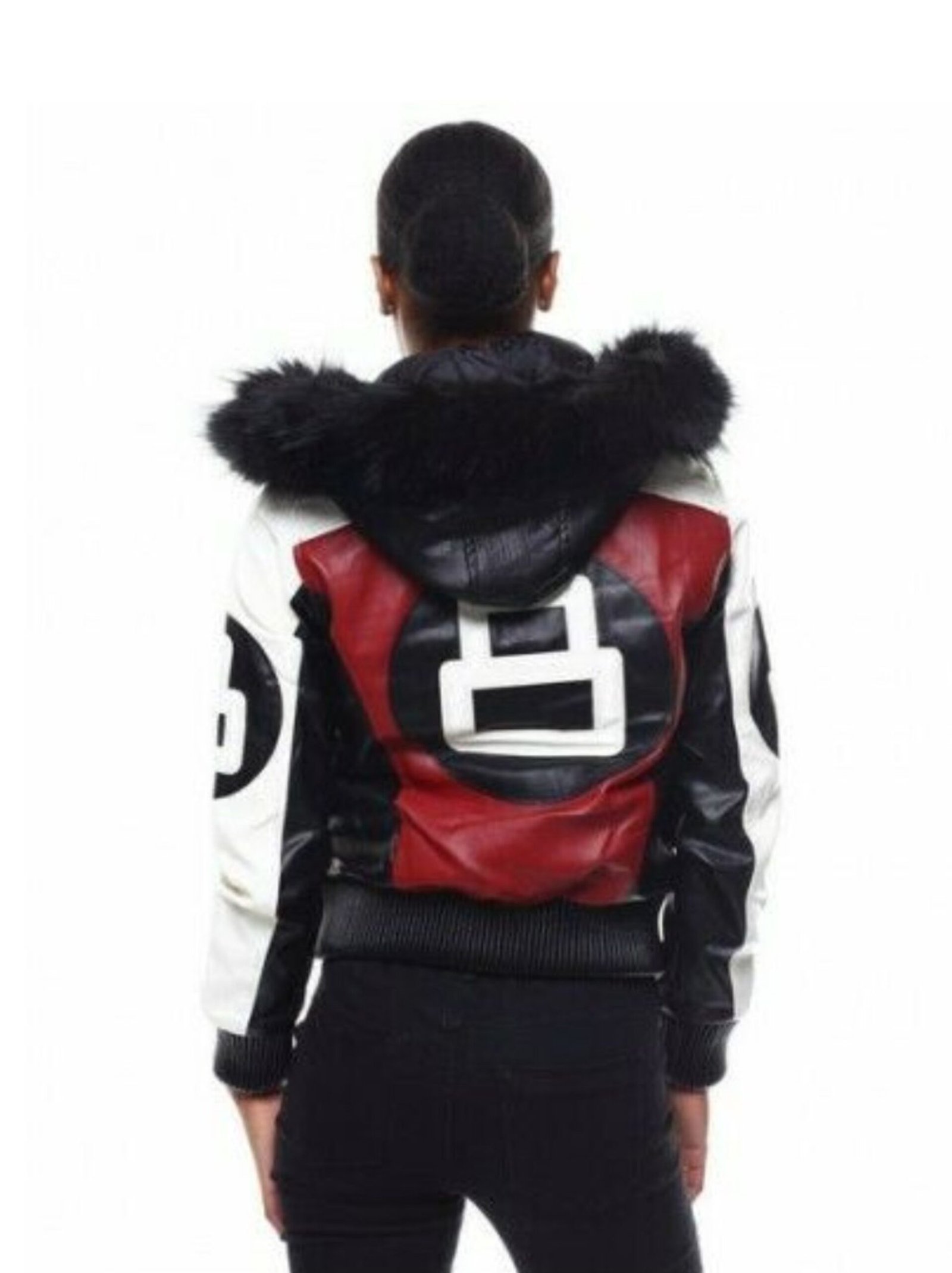 Women’s 8 Ball Leather Jacket