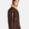 Women’s Brown Sheepskin Leather Jacket-leather-moto
