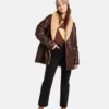Women’s Brown Sheepskin Leather Jacket-leather-moto
