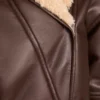 Women’s Brown Sheepskin Leather Jacket-leather-moto
