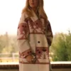 Yellowstone S05 Beth Dutton Pink Printed Coat