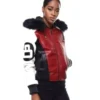 Women’s 8 Ball Leather Jacket