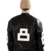 David Puddy Black Seinfeld 8 Ball Jacket